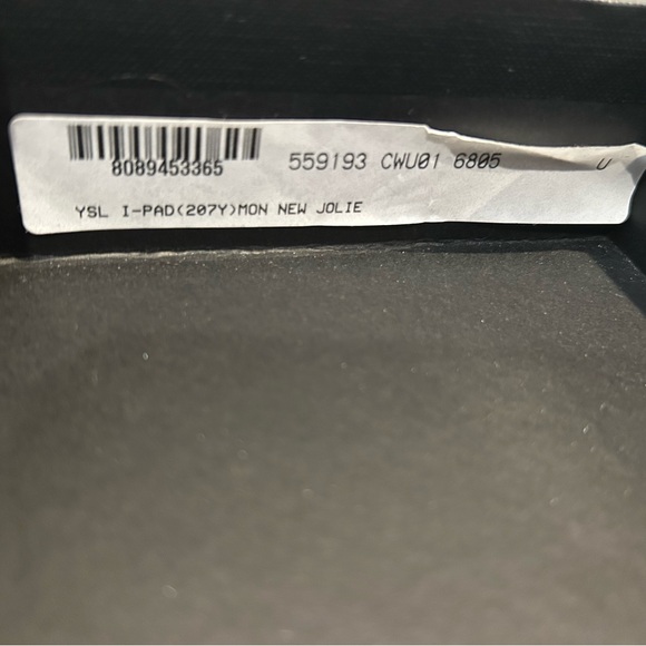 Yves Saint Laurent Red Quilted Clutch - Picture 9 of 12